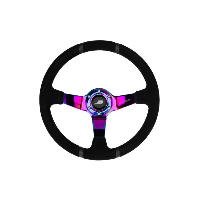JRspec sports steering wheel 350mm diameter 80mm offset