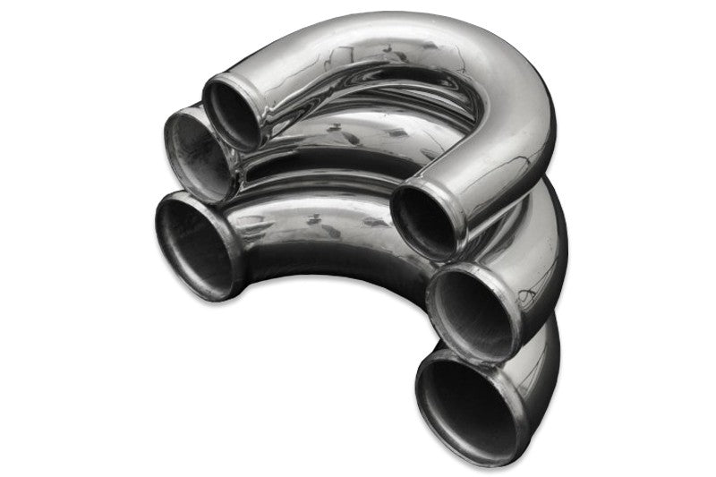 Aluminum elbow 180' 102mm, 30cm