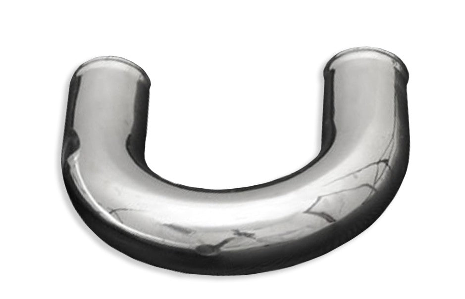 Aluminum elbow 180' 38mm, 60cm