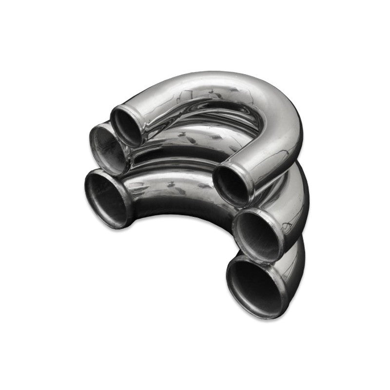 Aluminium elbow 180' 48mm, 30cm