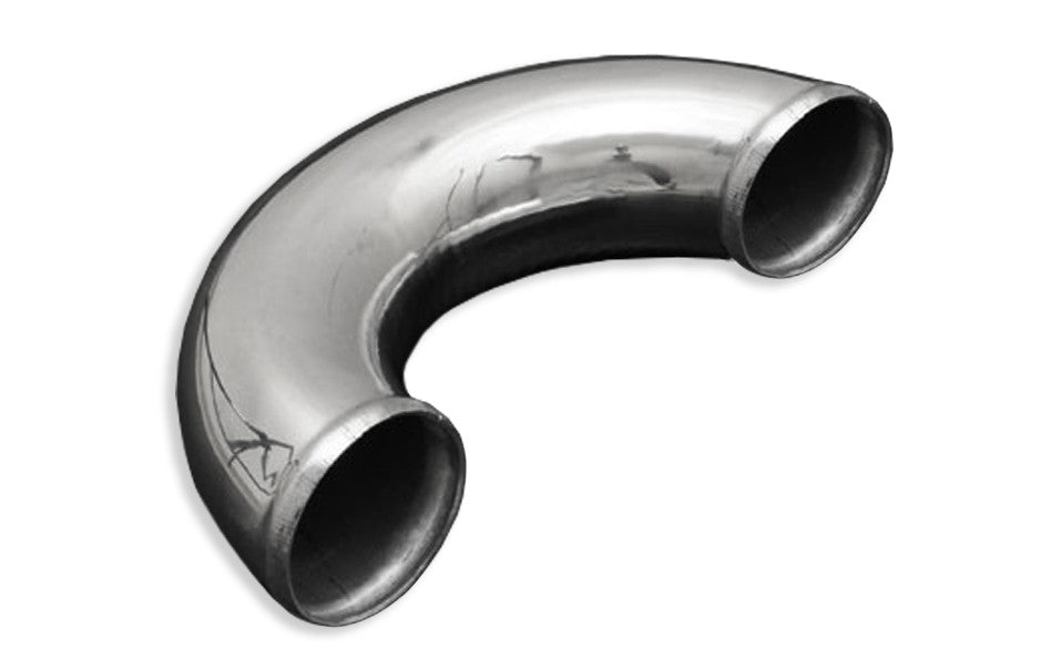 Aluminum elbow 180' 63mm, 30cm