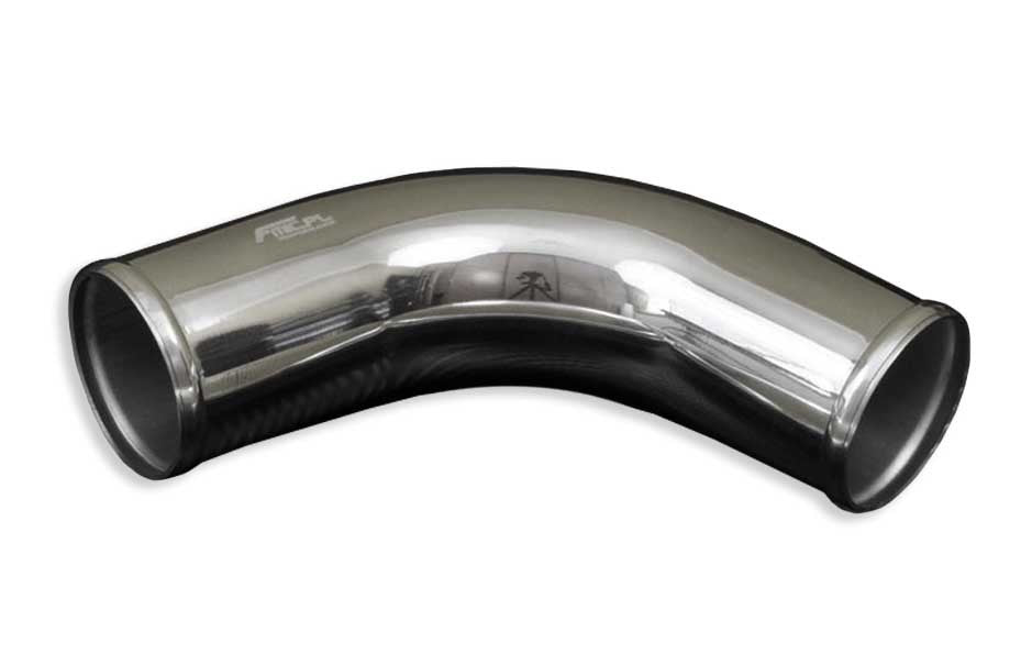 Aluminum elbow 75' 54mm, 30cm