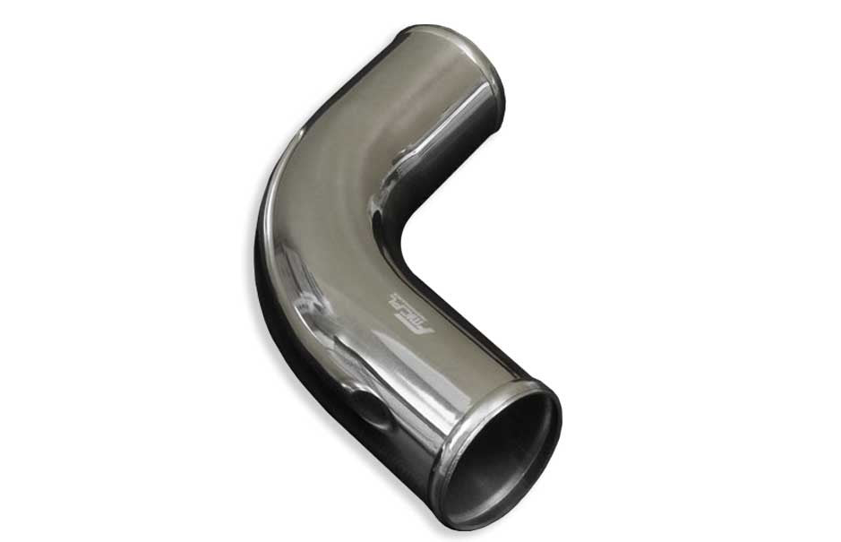 Aluminum elbow 75' 60mm, 30cm