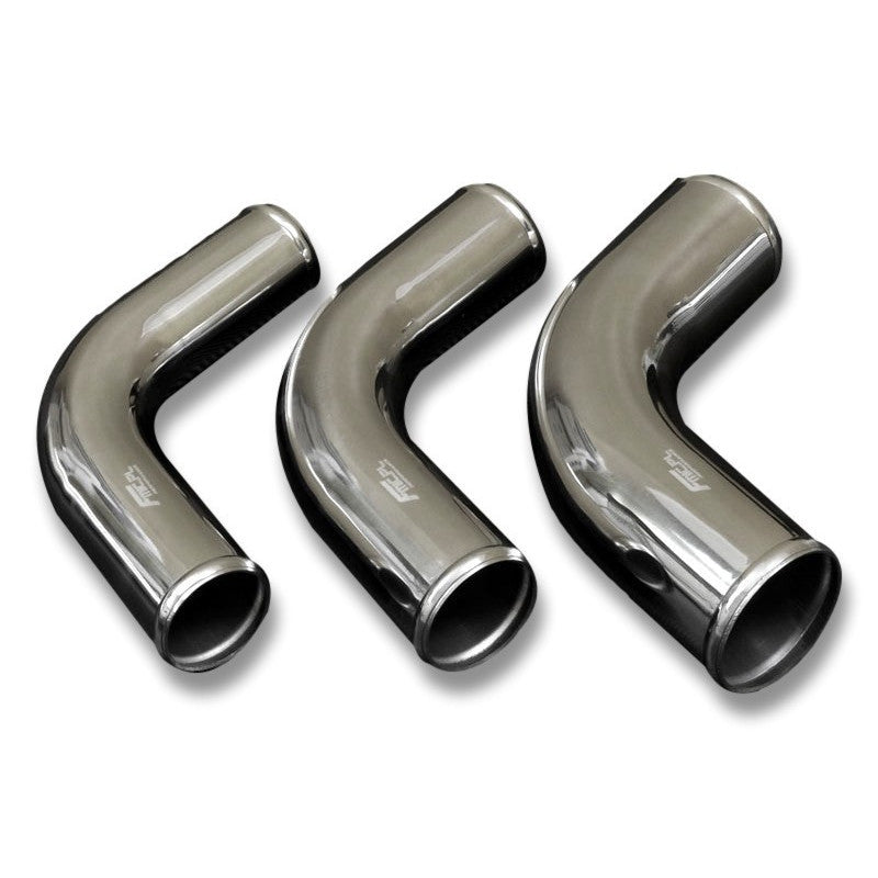 Aluminium elbow 75' 95mm, 30cm