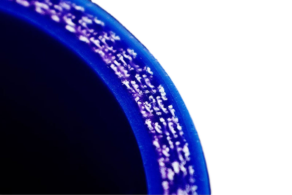 Silicone elbow 45' 76mm Blue
