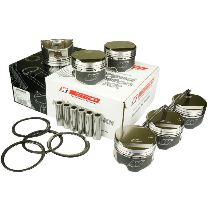 Forged pistons kit Wiseco 6 cyl K550M8625AP Toyota Supra 2JZGTE 3.0l 24V 93-98 Bore 3.396 (86.25mm) Size +0.25mm Compression Ratio 8.34