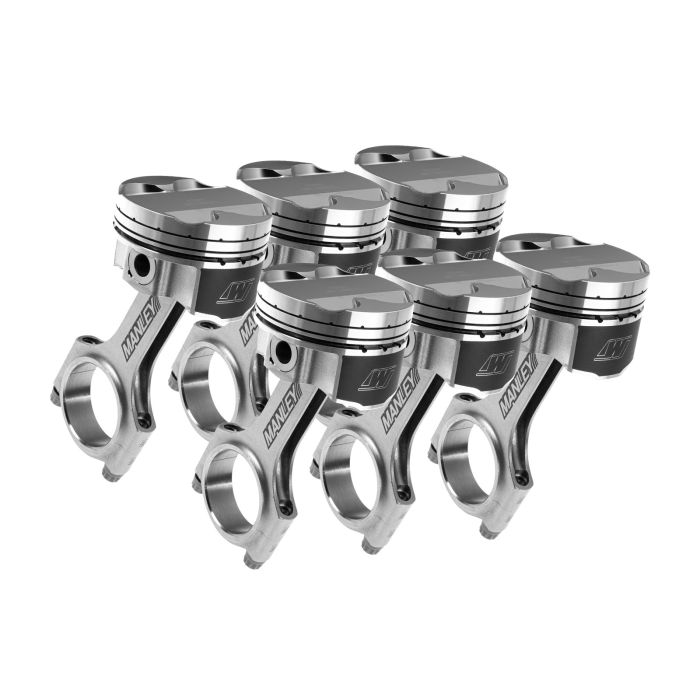Forged pistons Wiseco + rods Manley for Toyota Supra 2JZGTE 3.0l 24V 93-98 87.00mm CR 8.47:1