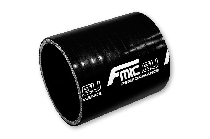 Straight silicone Coupler 102mm Black 50cm