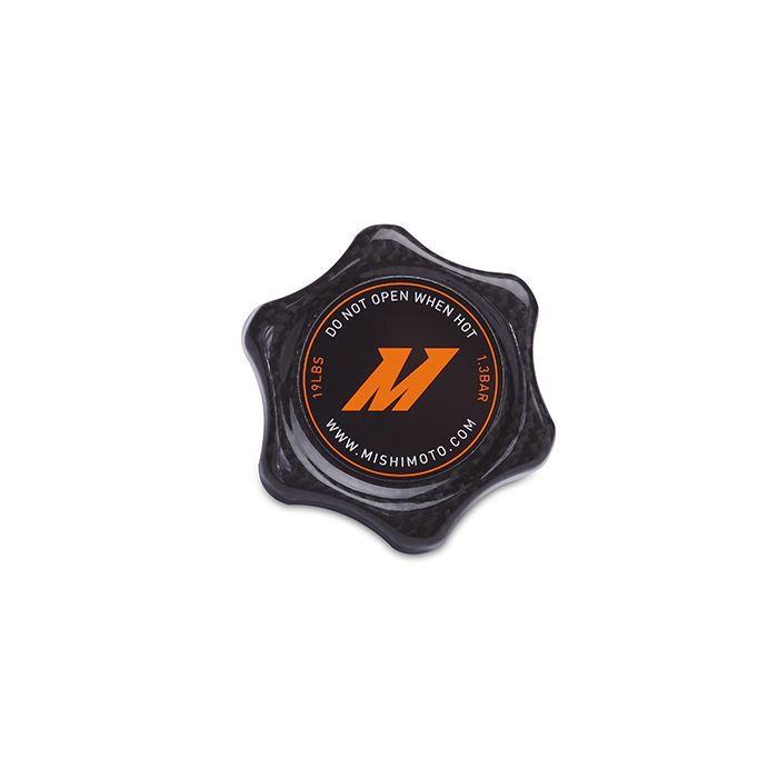 Mishimoto MMRC-13-SMCF Carbon Fiber 1.3  Bar Radiator Cap Small