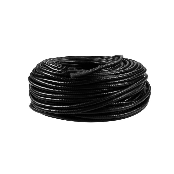 Reinforced vacuum hose Fmic.Pro 4mm Black