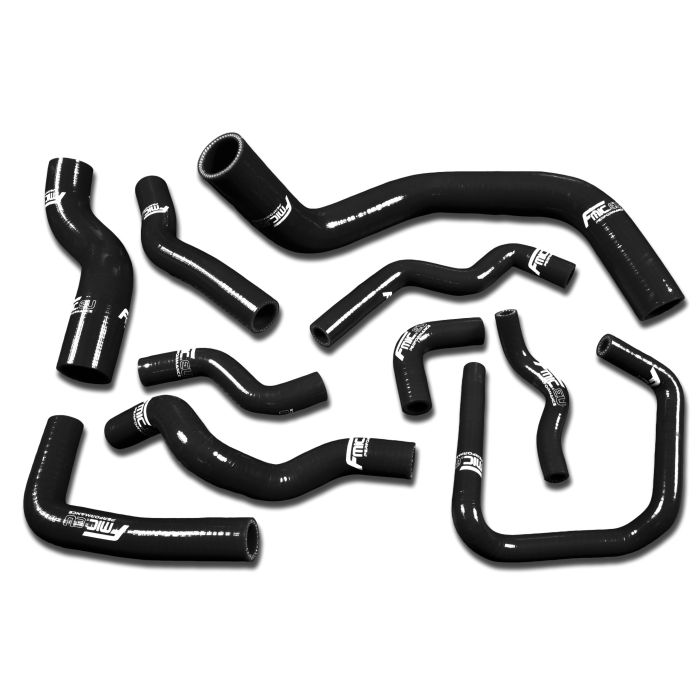Silicone Radiator Coolant Hose Kit FMIC.EU for Nissan Silvia 200SX 240SX S13 S14 S15 SR20DET 1989-1998 - Black
