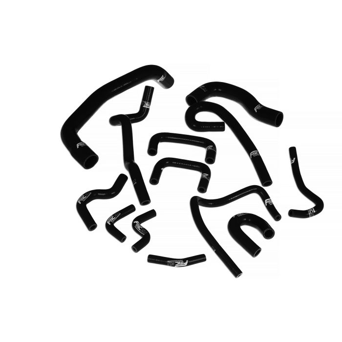 Silicone Radiator Coolant Hose Kit FMIC.EU for Nissan Skyline ECR33 R33 GTS-25T GTS-4 RB25DET - Black