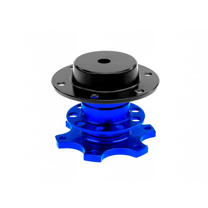 JRspec steering wheel quick release hub Blue