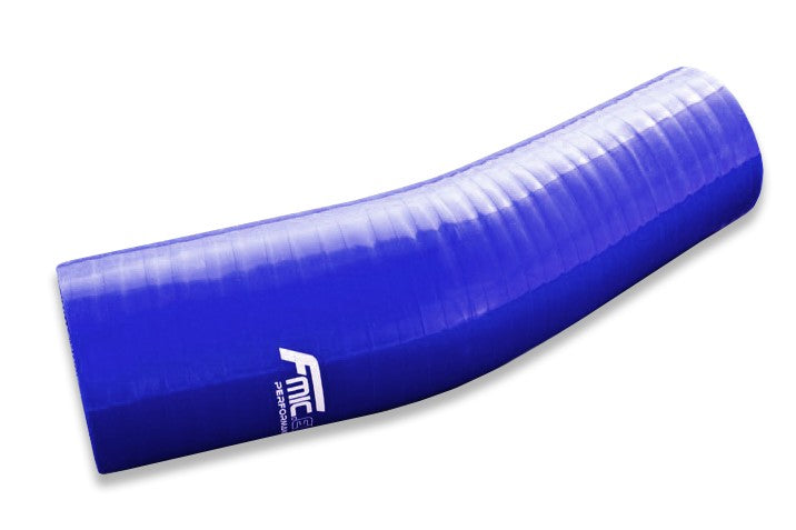 Silicone Reducer elbow 23' 63/70mm Blue