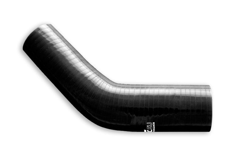 Silicone reducer elbow 45' 30/45mm Black