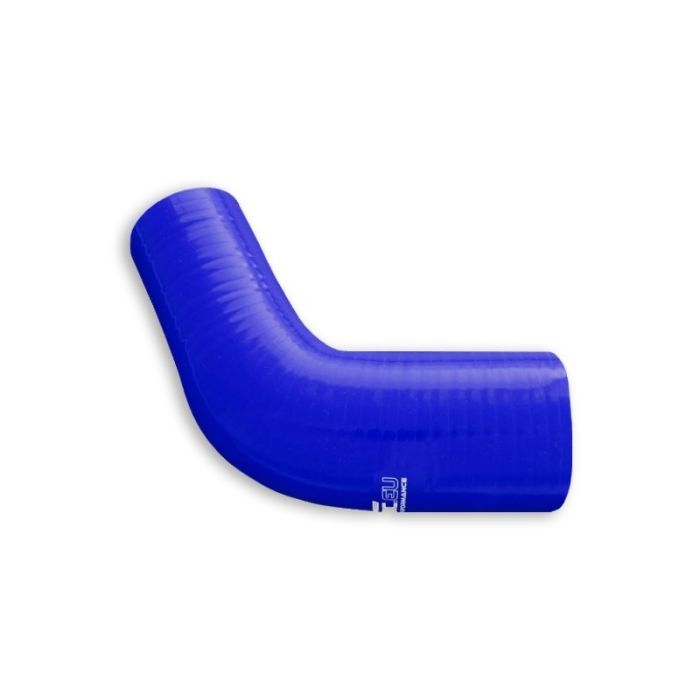 Silicone Reducer elbow 67' 63/83mm Blue