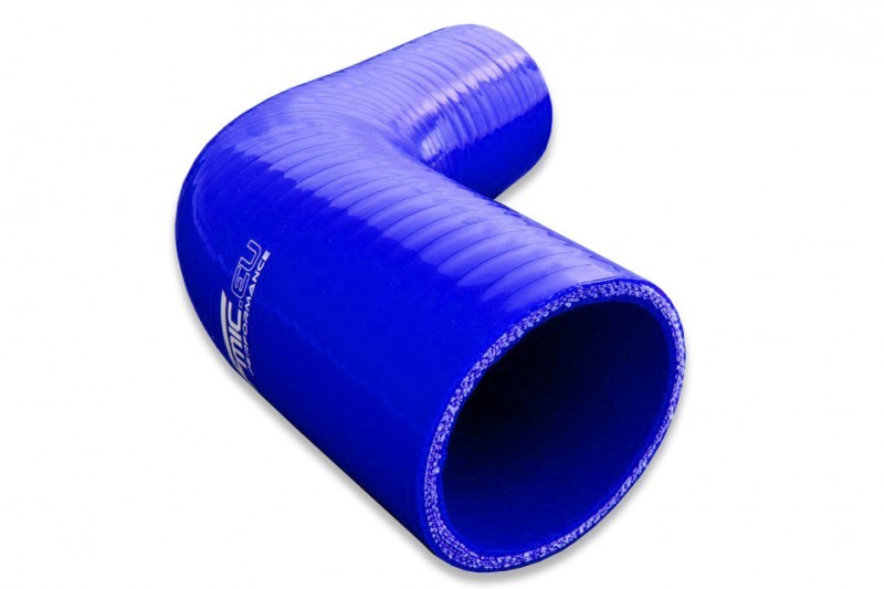 Silicone Reducer elbow 67' 45/51mm Blue