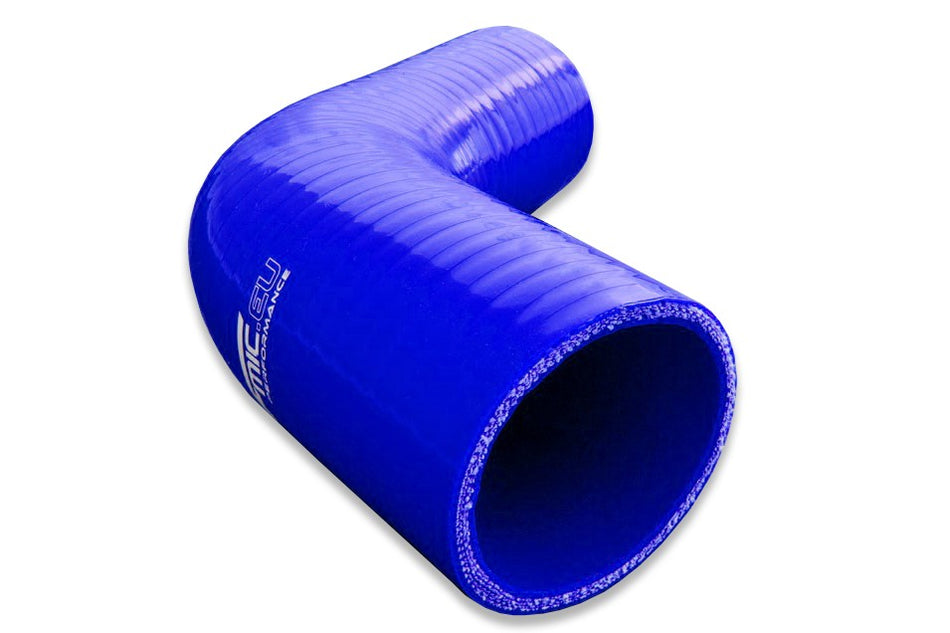 Silicone Reducer elbow 67' 57/76mm Blue