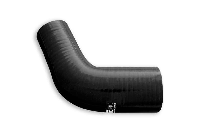Silicone Reducer elbow 67' 60/63mm Black