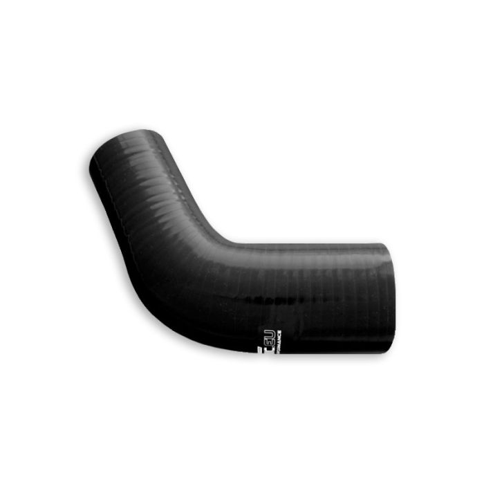 Silicone Reducer elbow 67' 63/76mm Black