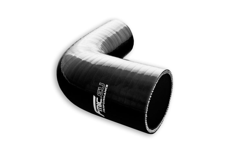 Silicone Reducer elbow 90' 57/63mm Black