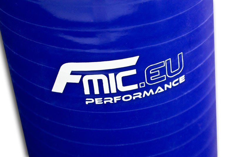 Silicone reducer elbow 90' 70/83mm Blue