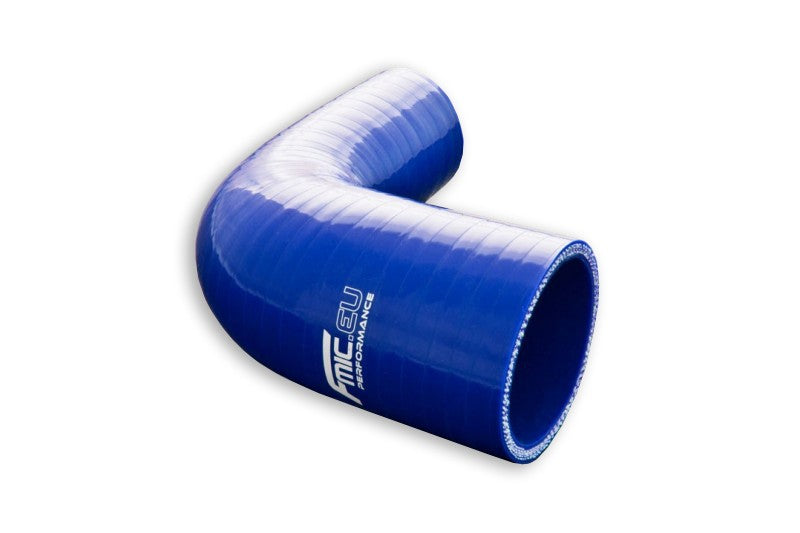 Silicone Reducer elbow 90' 76/102mm Blue