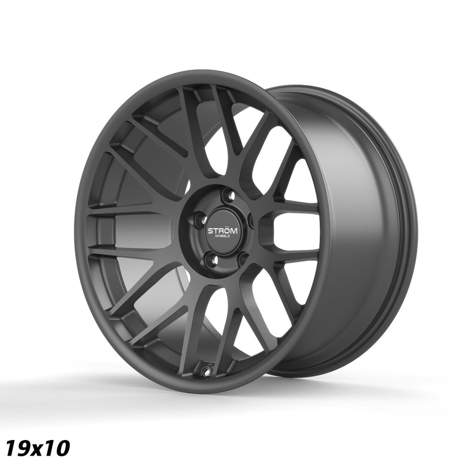 STR2 Alloy Wheel – 19x10 ET22 5x120 CB72.6 Satin Gun Metal