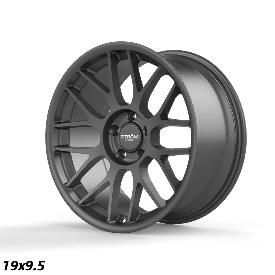 STR2 Alloy Wheel – 19x9.5 ET40 5x120 CB72.6 Satin Gun Metal