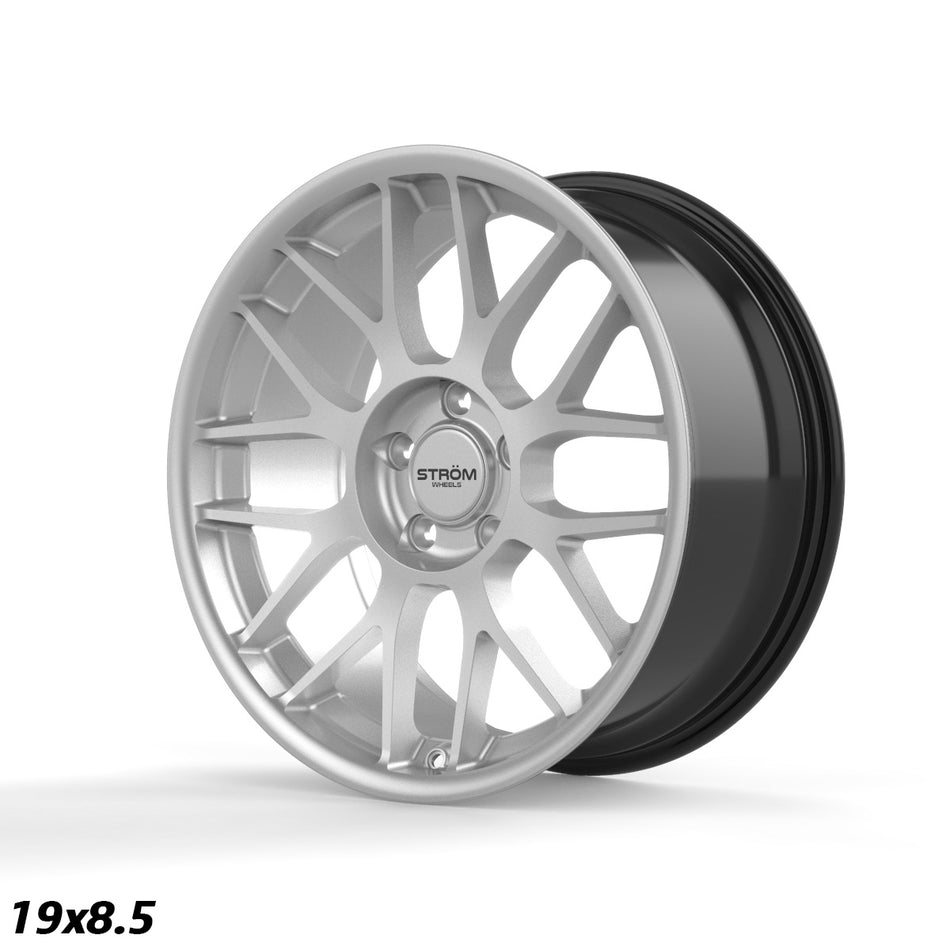 STR2 Alloy Wheel – 19x8.5 ET35 5x120 CB72.6 Quartz Silver