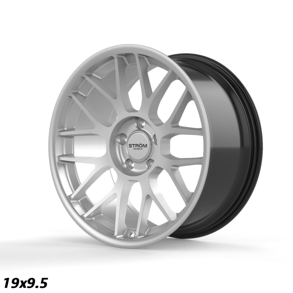 STR2 Alloy Wheel – 19x9.5 ET27 5x120 CB72.6 Quartz Silver