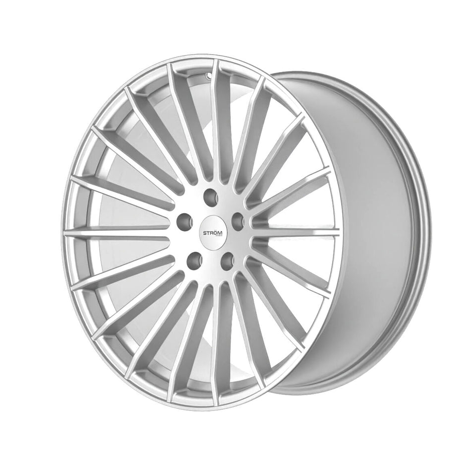 STR4 Alloy Wheel – 22x10.5 ET40 5x120 CB74.1 Platinum Silver