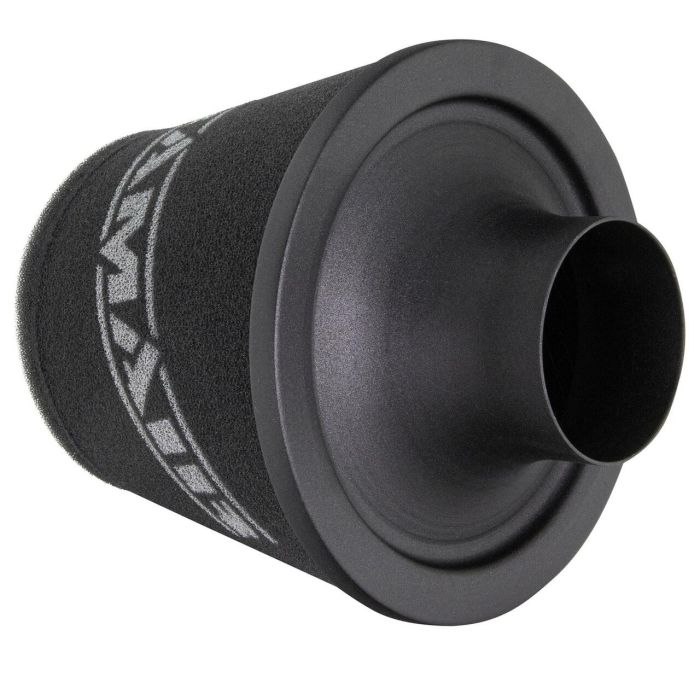 Universal Neck Black Large Aluminium Base Cone Filter Ramair JS-090-BK 90mm