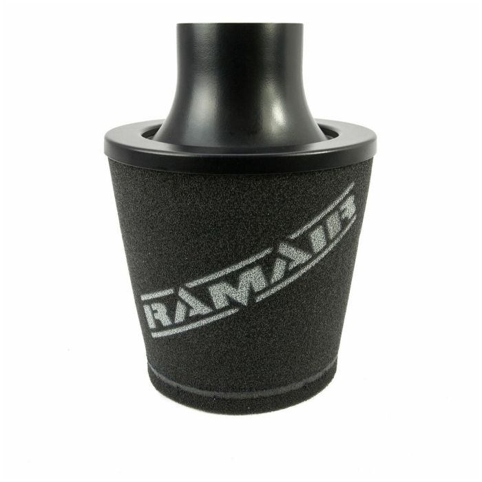 Universal Neck Black Large Aluminium Base Cone Filter Ramair JS-150-90-BK 89mm