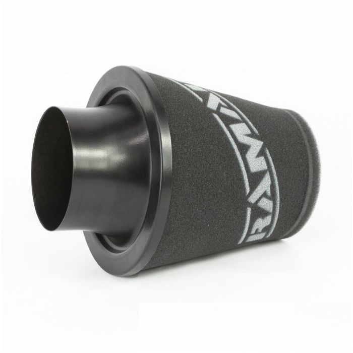 Universal Neck Black Large Aluminium Base Cone Filter Ramair JS-175-100-BK 102mm