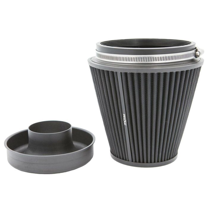 PRORAM PR-CC-195-150-VS-102 102mm ID Neck Large Cone Air Filter with velocity stack