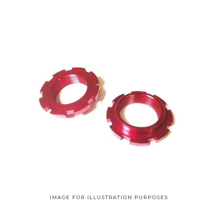 BC RACING V1 G1 M50 SPRING PLATFORM COLLAR RED