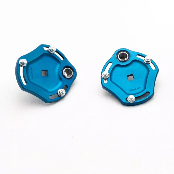 BMW E46 E46M Front Long Trail Drift Angle Lock Kit V2 Wisefab